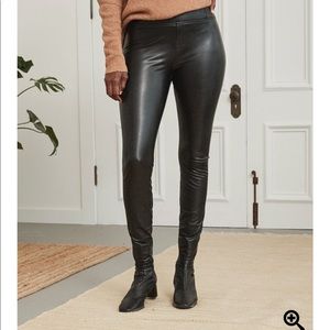 RW&CO faux leather leggings